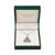 JCW-10803 Connemara Marble Trinity Knot Silver Pendant Keilys.com