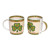 HI-Set-509 Bone China Irish Shamrock Coffee Mug Set of 2 Keilys.com