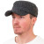 HOF-CADETKY-Charcoal-Ref-CH23-01 Men's Kerry Tweed Irish Cadet Cap Charcoal Color Keilys.com