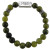 JCW-46619 Connemara Beads Irish Bracelet with Engraved Charm Hope Keilys.com