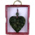 JCW-43306 Authentic Connemara Marble Christmas Tree Decoration Heart Keilys.com