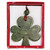 JCW-43303 Authentic Connemara Marble Christmas Tree Decoration Shamrock Keilys.com