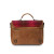 ISL-4537FUSTTL00 Islander Leather & Harris Tweed Briefcase Fuchsia Tartan Color Keilys.com