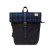 ISL-8500NAVTTL00 Canvas & Harris Tweed Roll-Top Backpack Navy Tartan Keilys.com