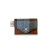 ISL-9100CBLTTL00 Handcrafted Harris Tweed Clasp Card Wallet Chestnut and Blue Color Keilys.com