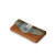 ISL-9311CBLTTL00 Islander Harris Tweed Long Clasp Purse Chestnut and Blue Color Keilys.com