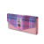ISL-9311PNKBLUTTL00 Islander Harris Tweed Long Clasp Purse Pink and Blue Tartan Color Keilys.com