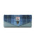 ISL-9311BLUTTL00 Islander Harris Tweed Long Clasp Purse Blue Tartan Color Keilys.com