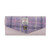 ISL-9311BLUTTL00 Islander Harris Tweed Long Clasp Purse Purple Color Keilys.com