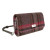 GA-LB1239-COL144-Burgundy & Pink Stewart Harris Tweed Strathy Tartan Shoulder Bag Keilys.com