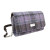 GA-LB1239-COL155-Soft Purple Harris Tweed Strathy Tartan Shoulder Bag Keilys.com