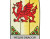 Welsh Dragon Gothic Panel Suncatcher Middle Side Design Keilys.com
