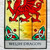 Welsh Dragon Gothic Panel Suncatcher Down Side Design On Keilys.com