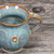 Irish Pottery Mug Hand Thrown Herritage Close up View On Keilys.com