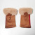 ISL-9008 Fucsia Tartan Islander Ladies Lambswool Tartan Mittens Back View Keilys.com