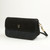 ISL-8356 Genuine Leather & Harris Tweed Clutch Black Side View Keily’s.com