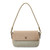 ISL-8356 Genuine Leather & Harris Tweed Clutch Cream Keily’s.com