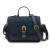 ISL-8400NAVOCL00 Harris Tweed & Genuine Leather Crossbody Bag Navy Studio Keily’s.com