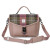 ISL-8537PNKGRNTTL00 Harris Tweed & Leather Mini Laptop Bag Pink and Green  Keily’s.com