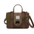 ISL-8711CHETTL00 Mini Harris Tweed Satchel with Scottish Tartan Chesnut Tartan Studio 