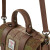 ISL-8711CHETTL00 Mini Harris Tweed Satchel with Scottish Tartan Chesnut Tartan 