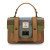 ISL-8711CBLTTL00 Mini Harris Tweed Satchel with Scottish Tartan Chesnut Blue studio 