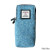MCS-CB2205-1904C5 Sky Blue Harris Tweed & Vegan Leather Glasses Case Keilys.com