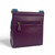MCS-MAC2508-GREEN-PURPLE Medium Herringbone Harris Tweed Satchel back view Keily's.com