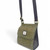 MCS-MAC2508-COUNTRY GREEN Medium Herringbone Harris Tweed Satchel Side View Keily's.com