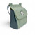 MCS-MAC2508-TURQUOISE Medium Herringbone Harris Tweed Satchel Side View Keily's.com