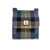 MCS-MAC2508-BLUE BROWN Medium Herringbone Harris Tweed Satchel Keily's.com