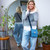 MCS-MAC2508-SKY BLUE Medium Herringbone Harris Tweed Satchel Lifestyle Keily's.com