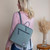 MCS-MAC2509-1904B2-TURQUOISE Ladies Compact Harris Tweed Backpack LIFESTYLE Keily's.com