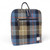MCS-MAC2509-TRT021-BLUE BROWN Ladies Compact Harris Tweed Backpack Keily's.com