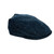 MCS-CB2406-SP516-BLUE Harris Tweed Harringbone Scottish Flat Cap STUDIO Keily's.com