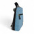 MCS-MAC2601-SKY BLUE Mini Ladies Compact Harris Tweed Backpack side view Keilys.com