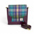 MCS-MAC2602-GREEN PURPLE Women's Harris Tweed Messenger Highland Bag Keilys.com