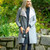 MCS-MAC2511-CHARCOAL Handwoven Harris Tweed Crossbody Phone Bag Keilys.com
