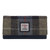 MCS-CB3055 BLUE BROWN Maccessori Harris Tweed Wallet FRONT VIEW Keilys.com