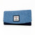 MCS-CB3055 SKY BLUE Maccessori Harris Tweed Wallet FRONT VIEW Keilys.com