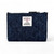 MCS-CB2408-BLUE Handwoven Ladies Harris Tweed Quilt Purse Keilys.com