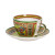 CL-79-8 Celtic Peacock Bone China Cup & Saucer Keilys.com