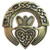 Royal Tara Claddagh Ring Plaque Front view Keilys.com