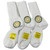 AP-SKAUL Antonio Pacelli Ultra Low Socks with Arch Support Set of 3 Keilys.com