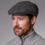 MUCTRIN105 Mucros Weavers Tweed Trinity Flat Cap Grey Keilys.com