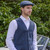 MUCTRIN34 Mucros Weavers Tweed Trinity Flat Cap Blue Herringbone Online on  Keilys.com