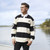 Guinness White and Black Striped Rugby Jersey Long Sleeves Keilys.com