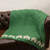 Large Shamrock Merino Wool Throw Blanket  Green Keilys.com