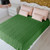 MT122-105 Irish Wool Throw King Bed Size Lifestyle Green Color Shop On Keilys.com