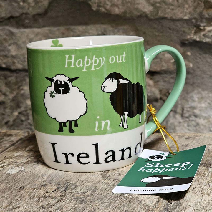 AIS-161764 Happy Out in Ireland Mug Front View Keilys.com